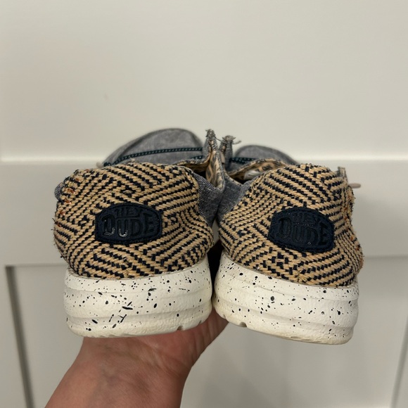 Hey Dude Wendy Chambray Woven  Size 7 - Picture 4 of 7